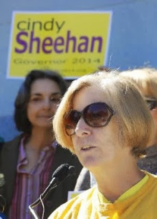 Peace & Freedom Party’s Cindy Sheehan Declares for Governor of California
